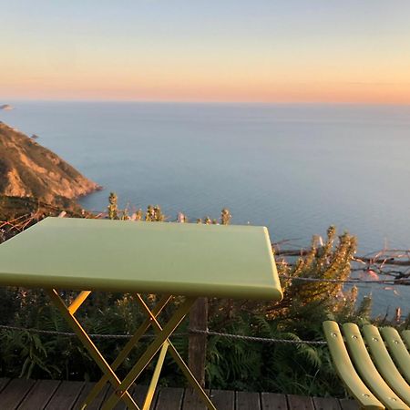리오마기오레 Refuge Uwabio Organic Vineyard Cinqueterre 빌라 외부 사진
