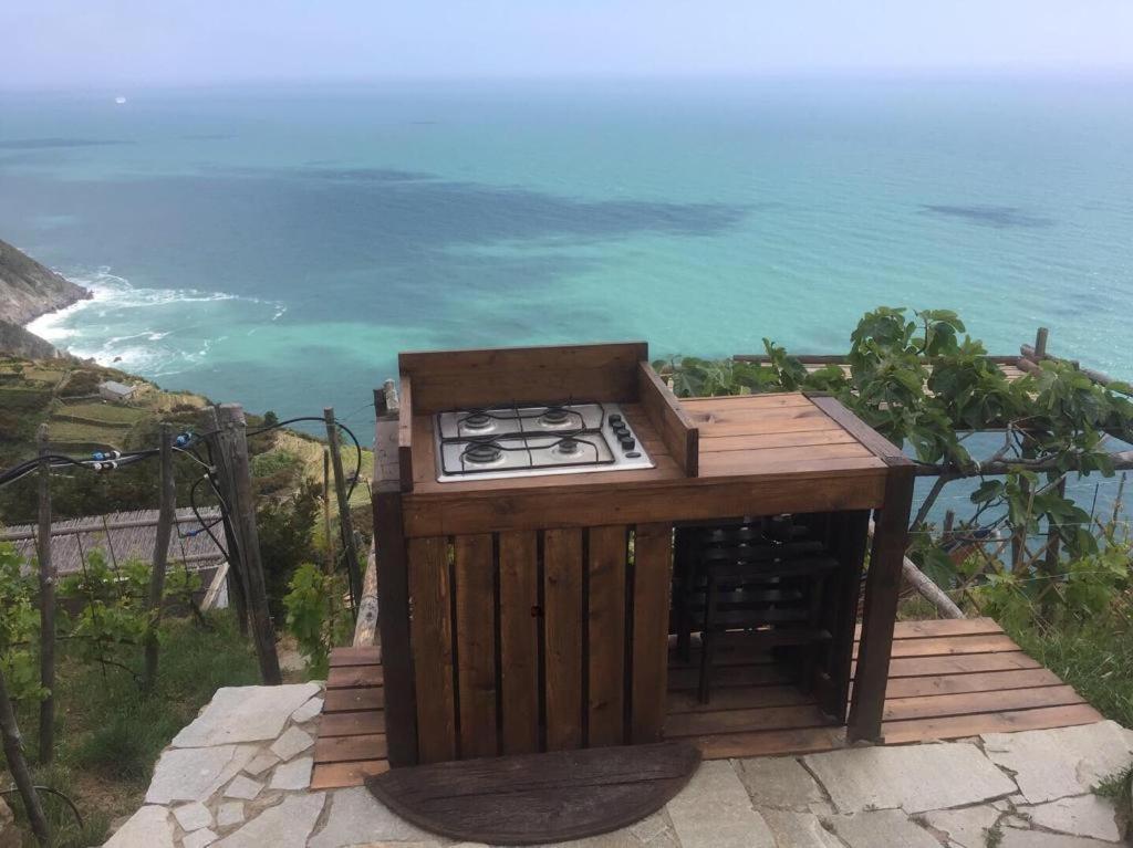리오마기오레 Refuge Uwabio Organic Vineyard Cinqueterre 빌라 외부 사진