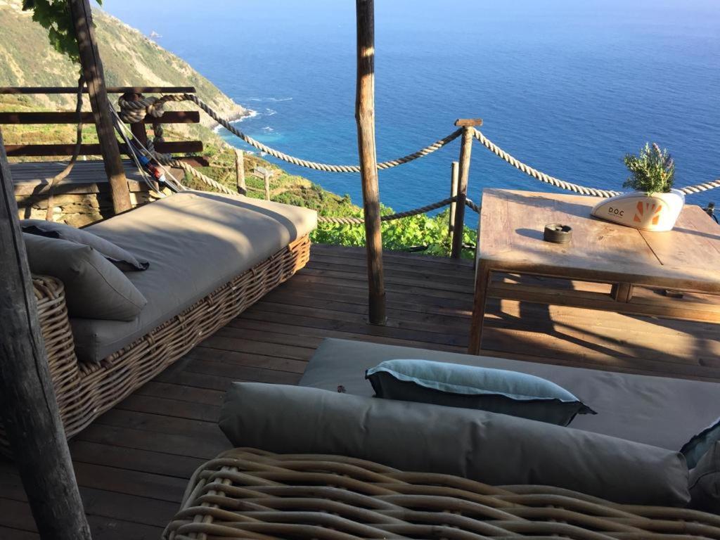 리오마기오레 Refuge Uwabio Organic Vineyard Cinqueterre 빌라 외부 사진