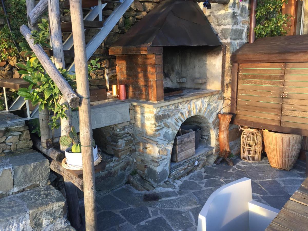 리오마기오레 Refuge Uwabio Organic Vineyard Cinqueterre 빌라 외부 사진
