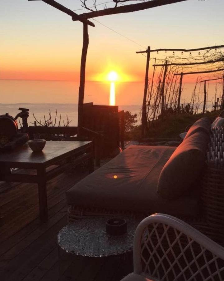 리오마기오레 Refuge Uwabio Organic Vineyard Cinqueterre 빌라 외부 사진