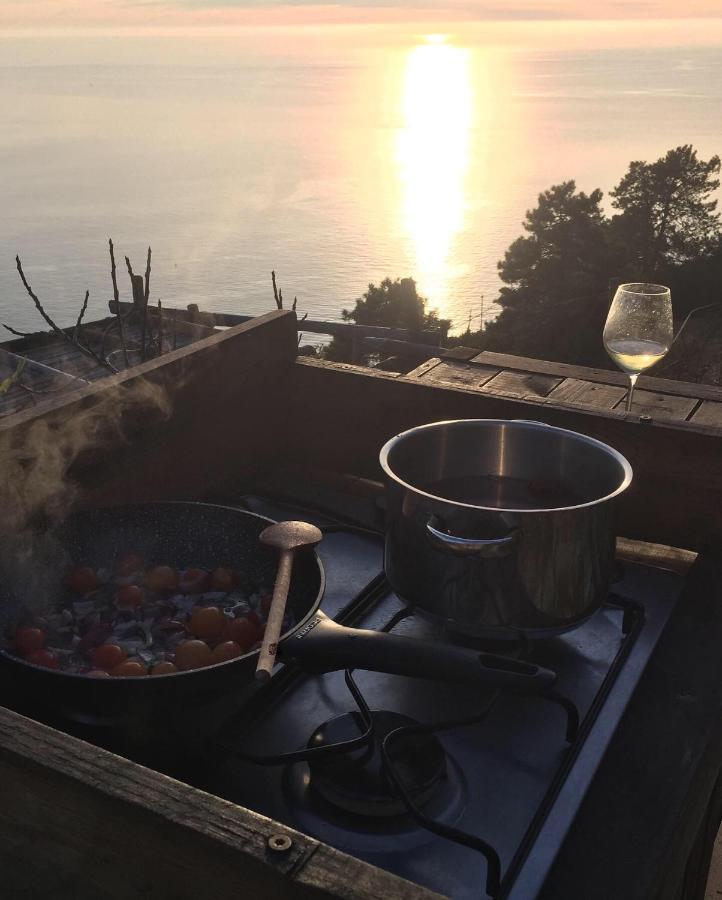 리오마기오레 Refuge Uwabio Organic Vineyard Cinqueterre 빌라 외부 사진