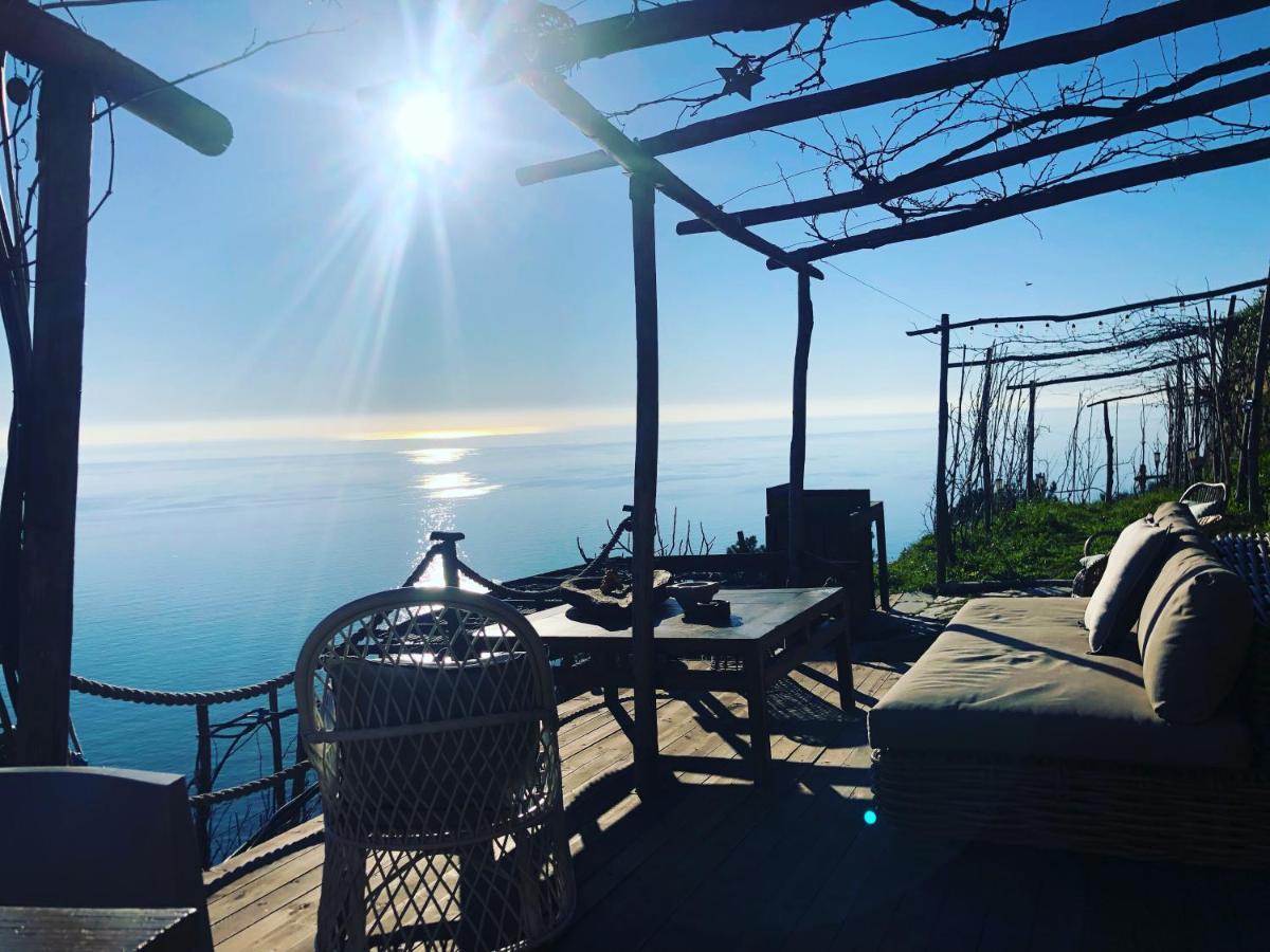 리오마기오레 Refuge Uwabio Organic Vineyard Cinqueterre 빌라 외부 사진