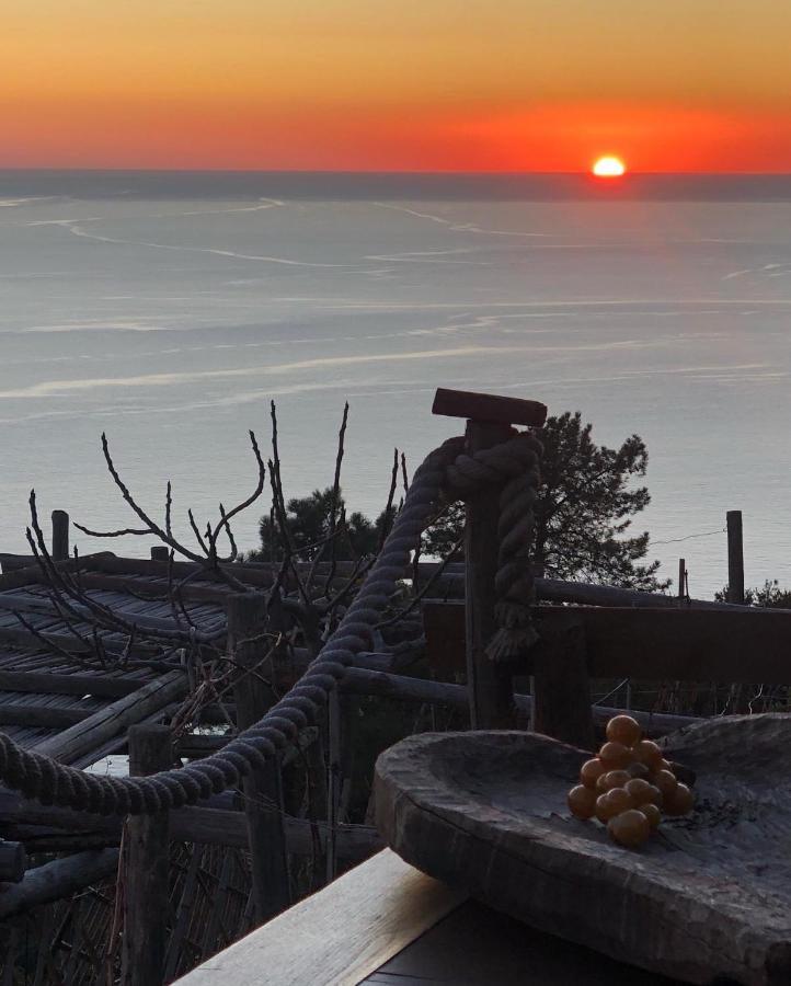 리오마기오레 Refuge Uwabio Organic Vineyard Cinqueterre 빌라 외부 사진