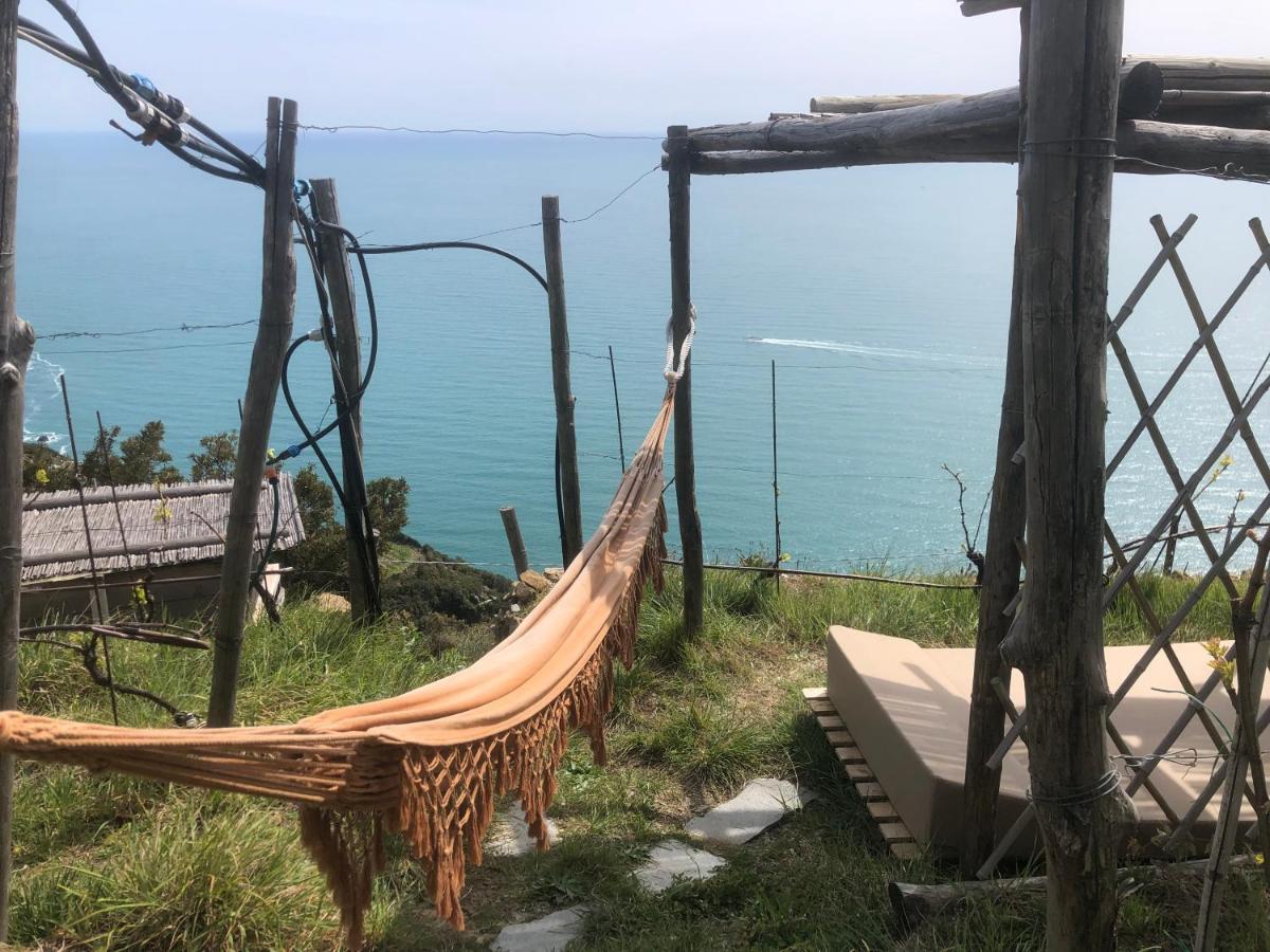 리오마기오레 Refuge Uwabio Organic Vineyard Cinqueterre 빌라 외부 사진