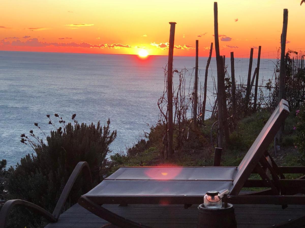 리오마기오레 Refuge Uwabio Organic Vineyard Cinqueterre 빌라 외부 사진