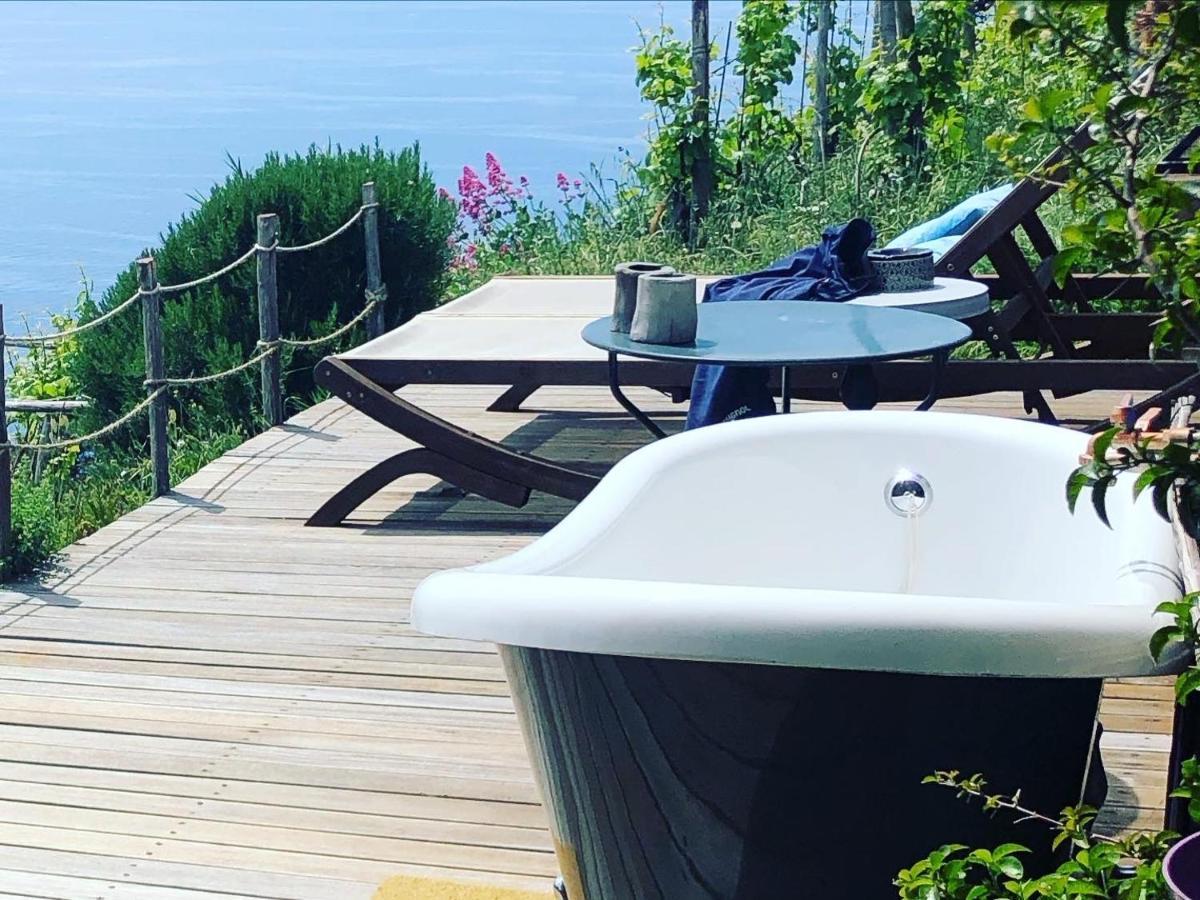 리오마기오레 Refuge Uwabio Organic Vineyard Cinqueterre 빌라 외부 사진